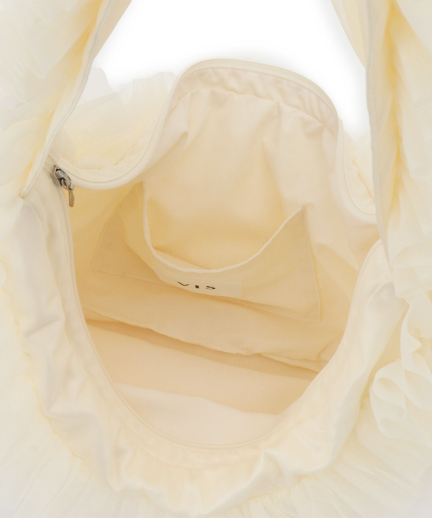 VIS「【ご好評につき追加生産】チュールフリルショルダーバッグ【3WAY】」|ショルダー・メッセンジャー|