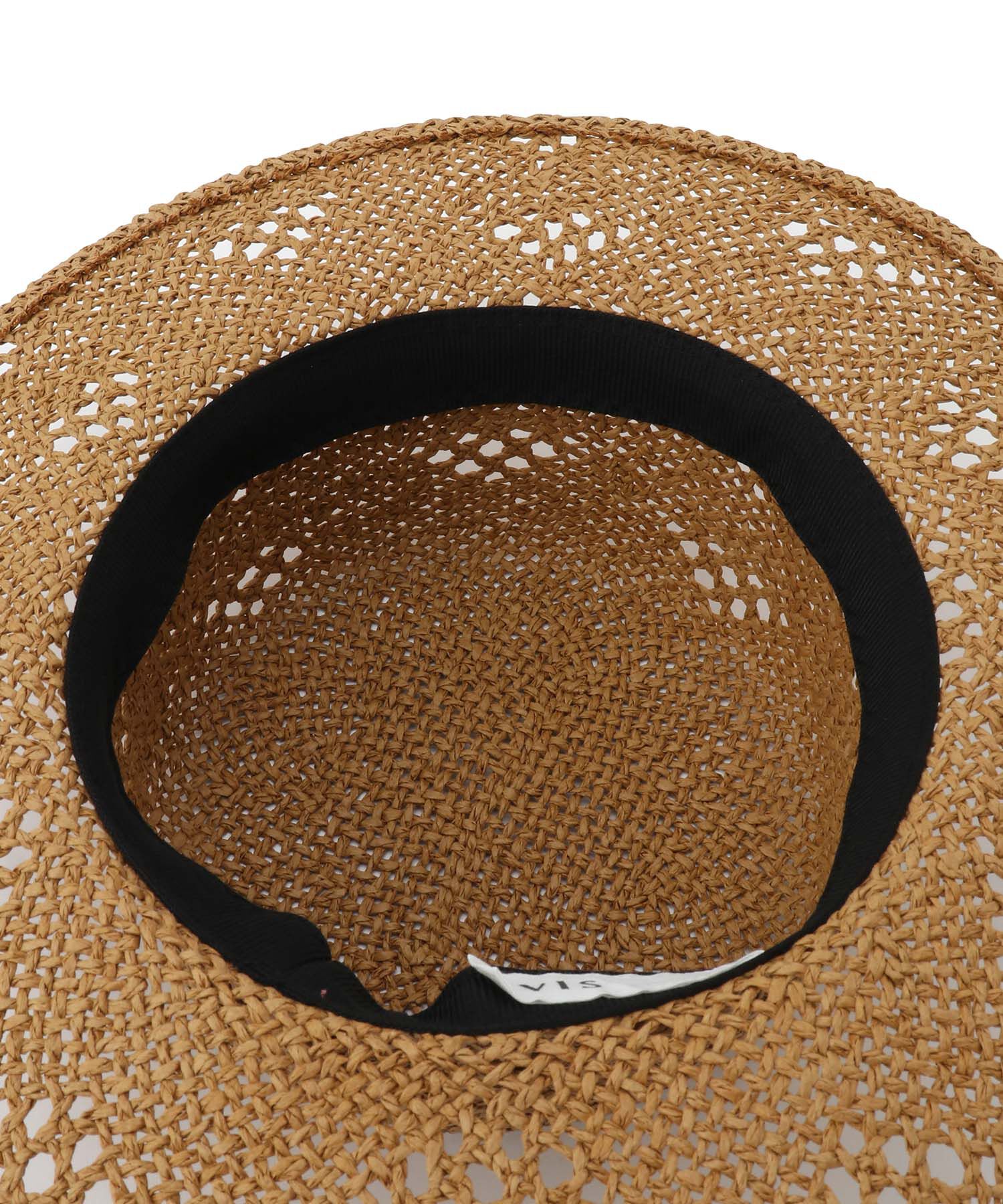 VIS「トライアングルメッシュ雑材ハット」|ハット|