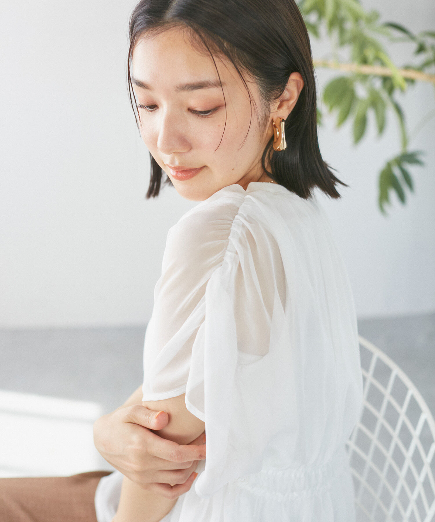 VIS「【洗える】シアードッキングプルオーバー」|Tシャツ・カットソー|