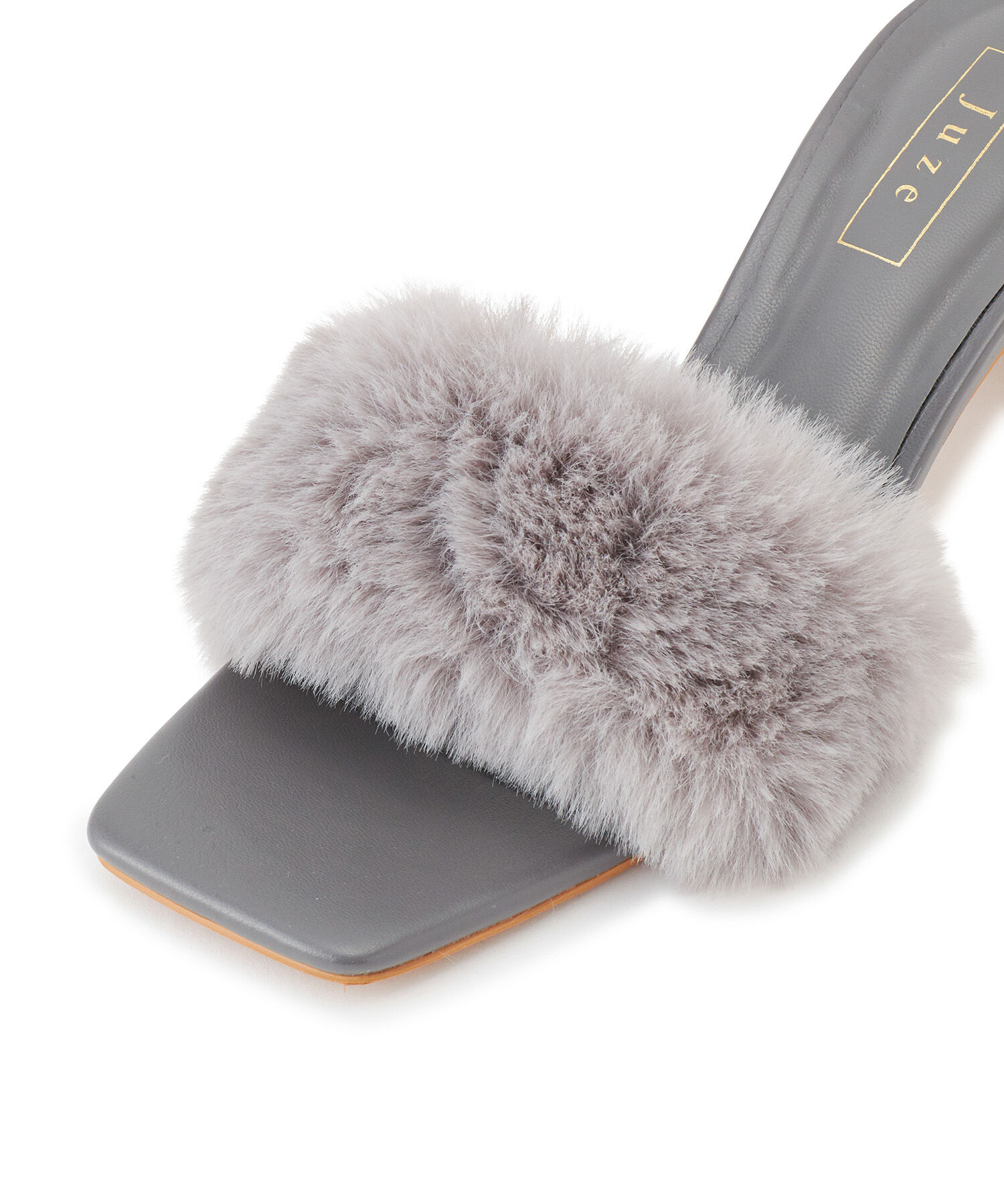 Juze「ファーサンダル」|ビジネス・ドレスシューズ|