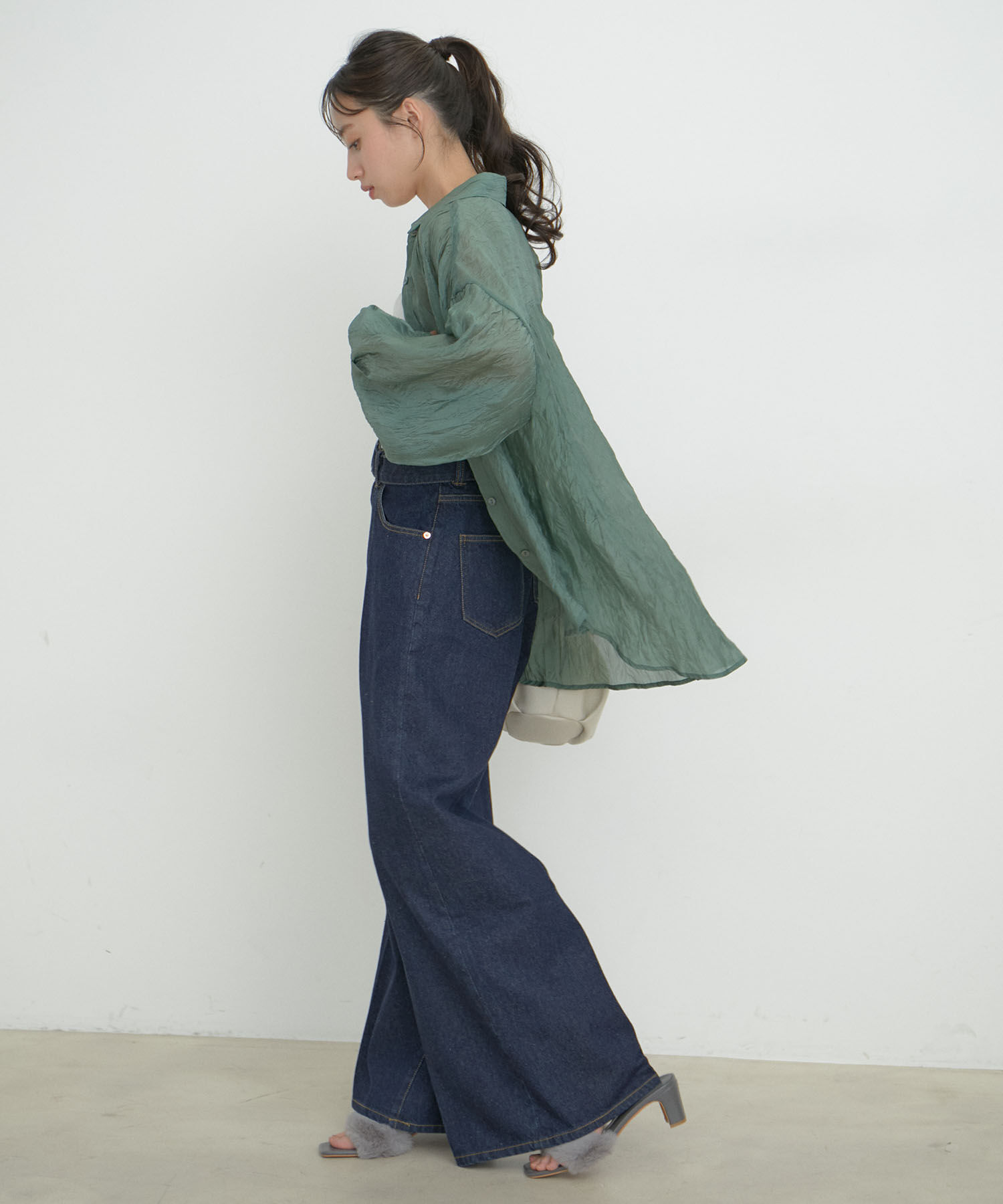 Juze「ファーサンダル」|ビジネス・ドレスシューズ|