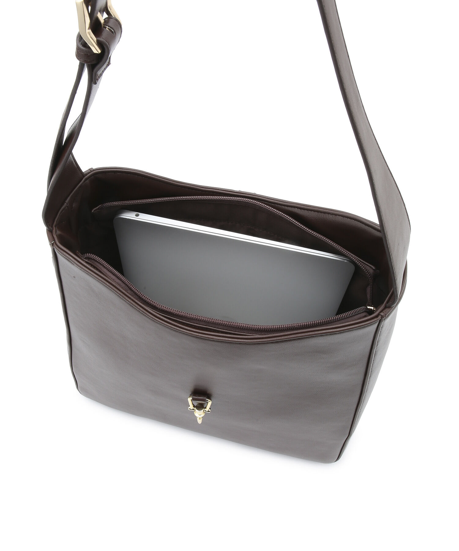 VIS「【A4収納】ホーボーバッグ」|トートバッグ|