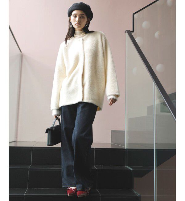 VIS「メタルボタンファーニットコート」|その他|