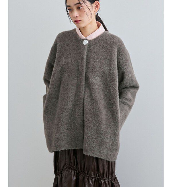 VIS「メタルボタンファーニットコート」|その他|