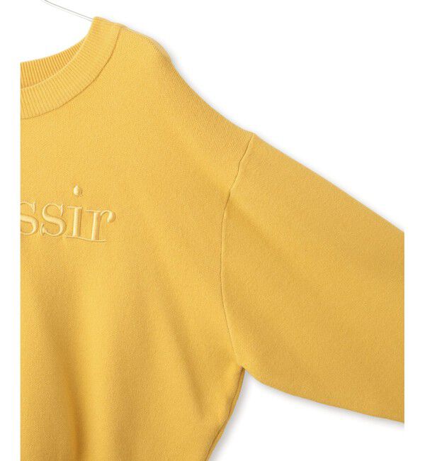 VIS「スウェットライク刺繍ロゴニットプルオーバー」|ニット・セーター|