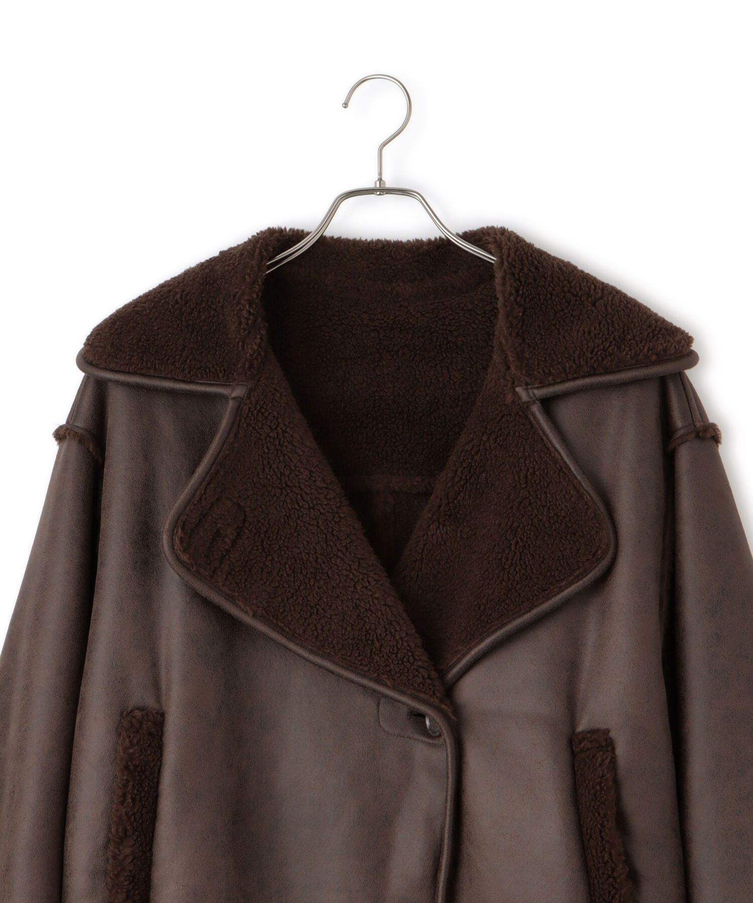 VIS「切替ディテールエコムートンフライトジャケット」|その他|