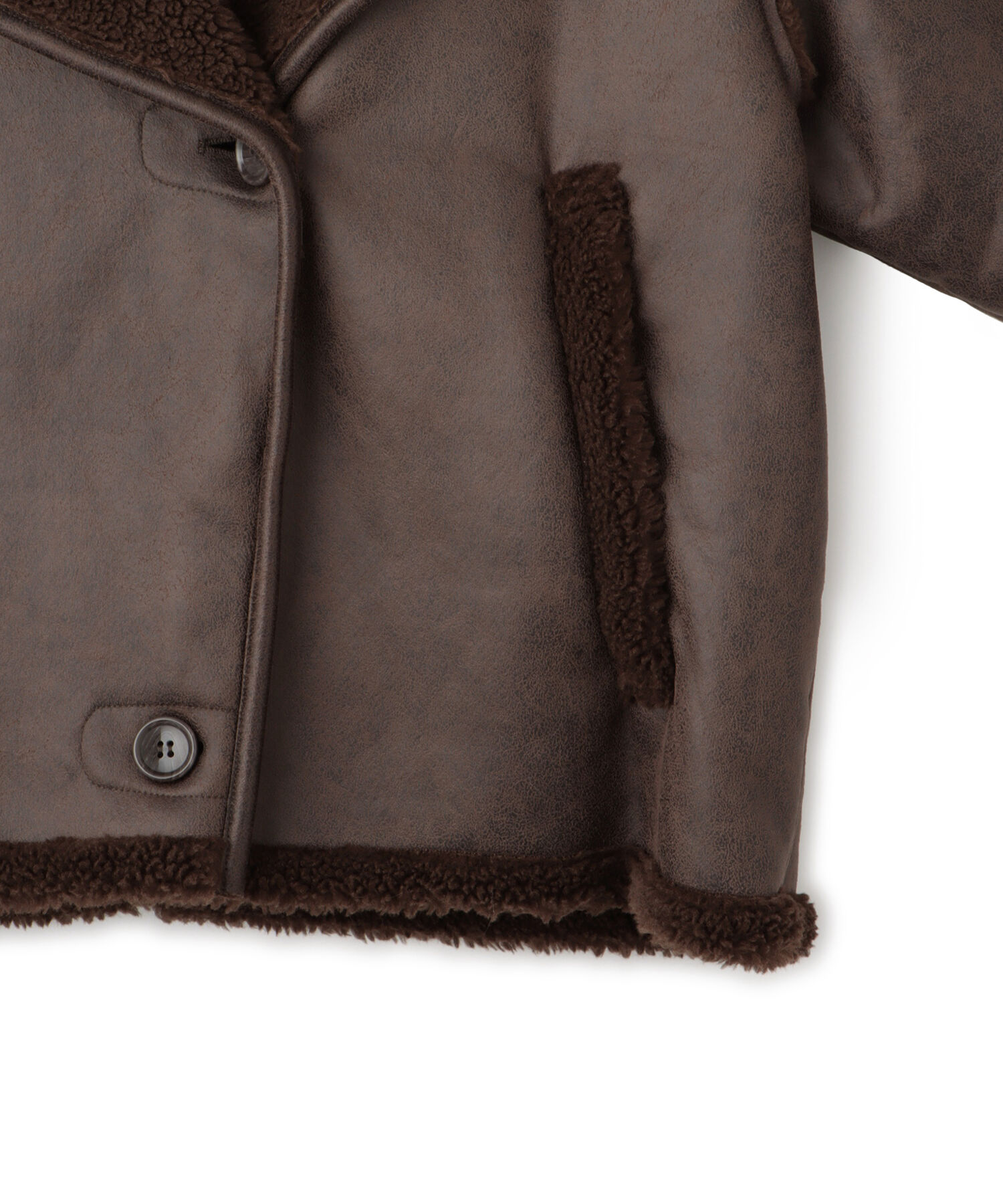 VIS「切替ディテールエコムートンフライトジャケット」|その他|