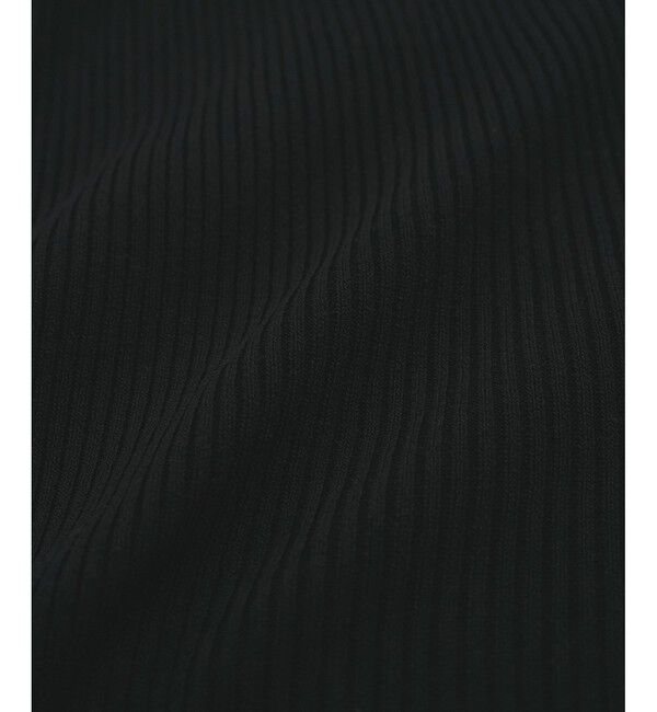 VIS「ワイドスクエアネックニット」|ニット・セーター|