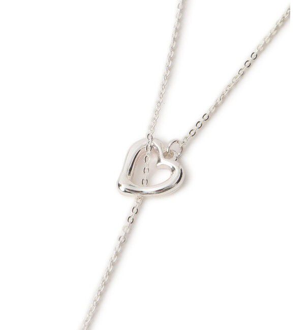 VIS「ハートポイントチェーンYネックレス」|ネックレス|