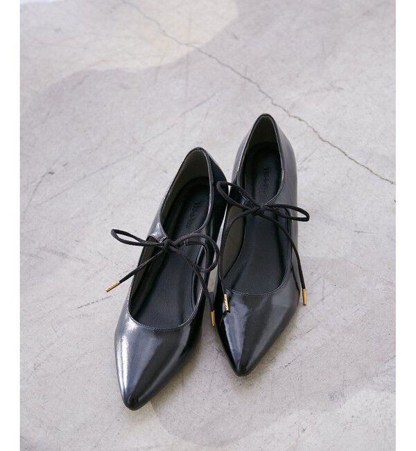 VIS「リボンヒールパンプス」|パンプス|