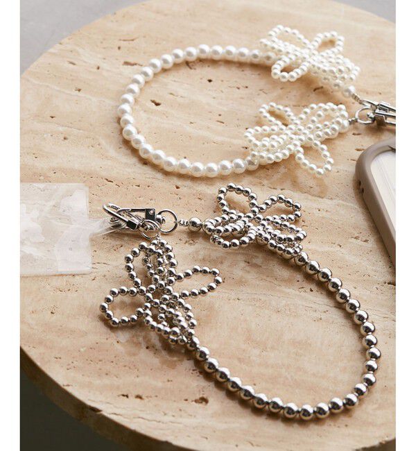 VIS「ボールフラワーハンドスマホストラップ」|その他|