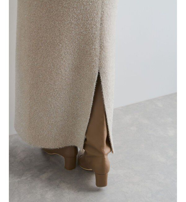 VIS「【セットアップ対応】ラメシャギーニットスカート【静電気防止】」|スカート|