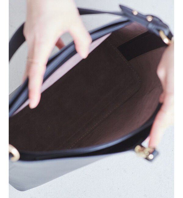 VIS「【2WAY】3層ワンショルダーホーボーバッグ」|ショルダー・メッセンジャー|