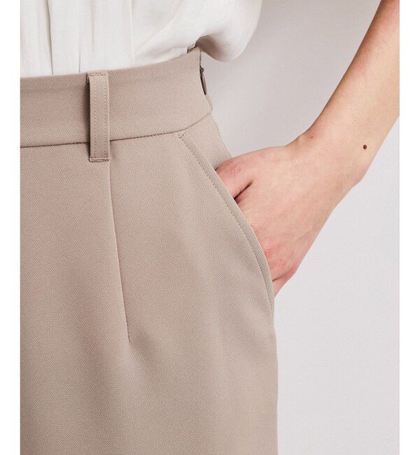 VIS「【洗える】Iラインロングスカート」|スカート|