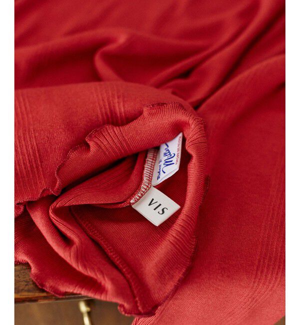VIS「【Miller】VIS別注モデルボートネックメロープルオーバー【洗える】」|Tシャツ・カットソー|