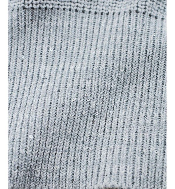 VIS「スパンコールニットビスチェ」|キャミソール|