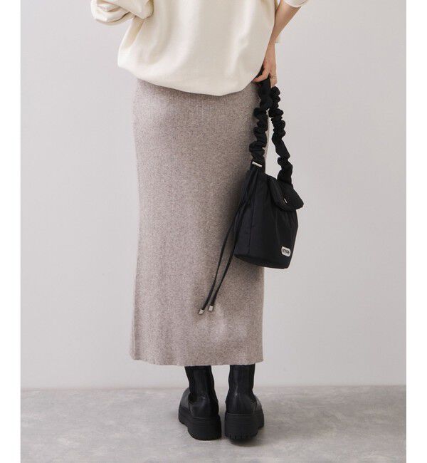 VIS「リブニットスカート/セットアップ対応」|スカート|