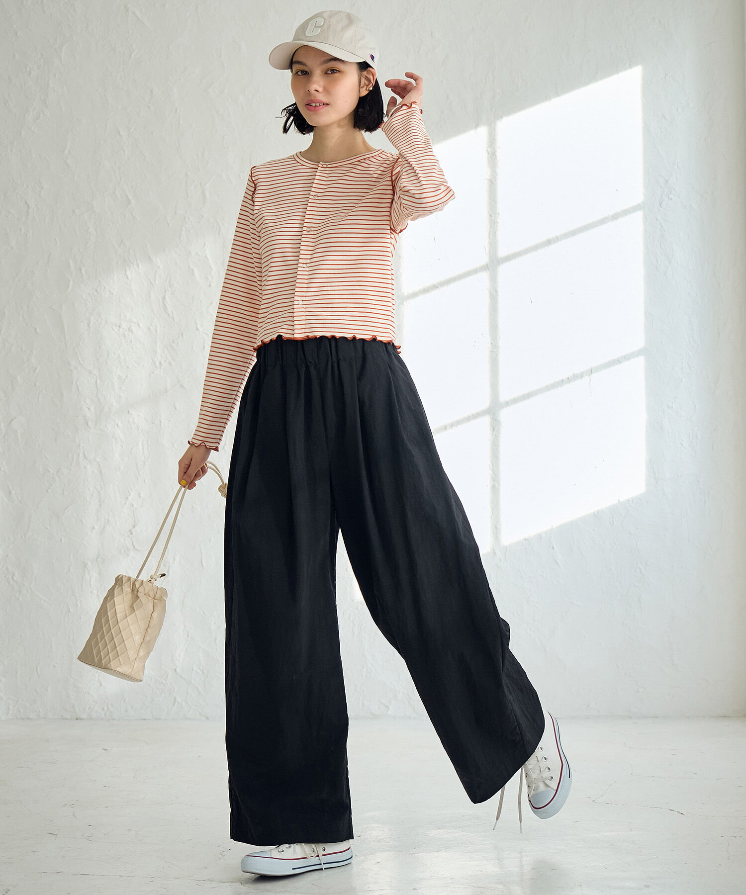 ROPE' PICNIC R「ナイロンタックパンツ/リンクコーデ」|その他|