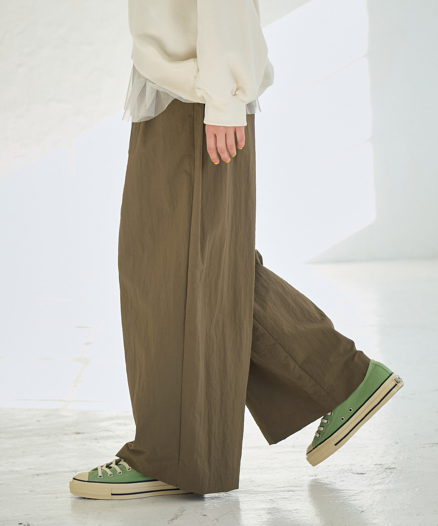 ROPE' PICNIC R「ナイロンタックパンツ/リンクコーデ」|その他|