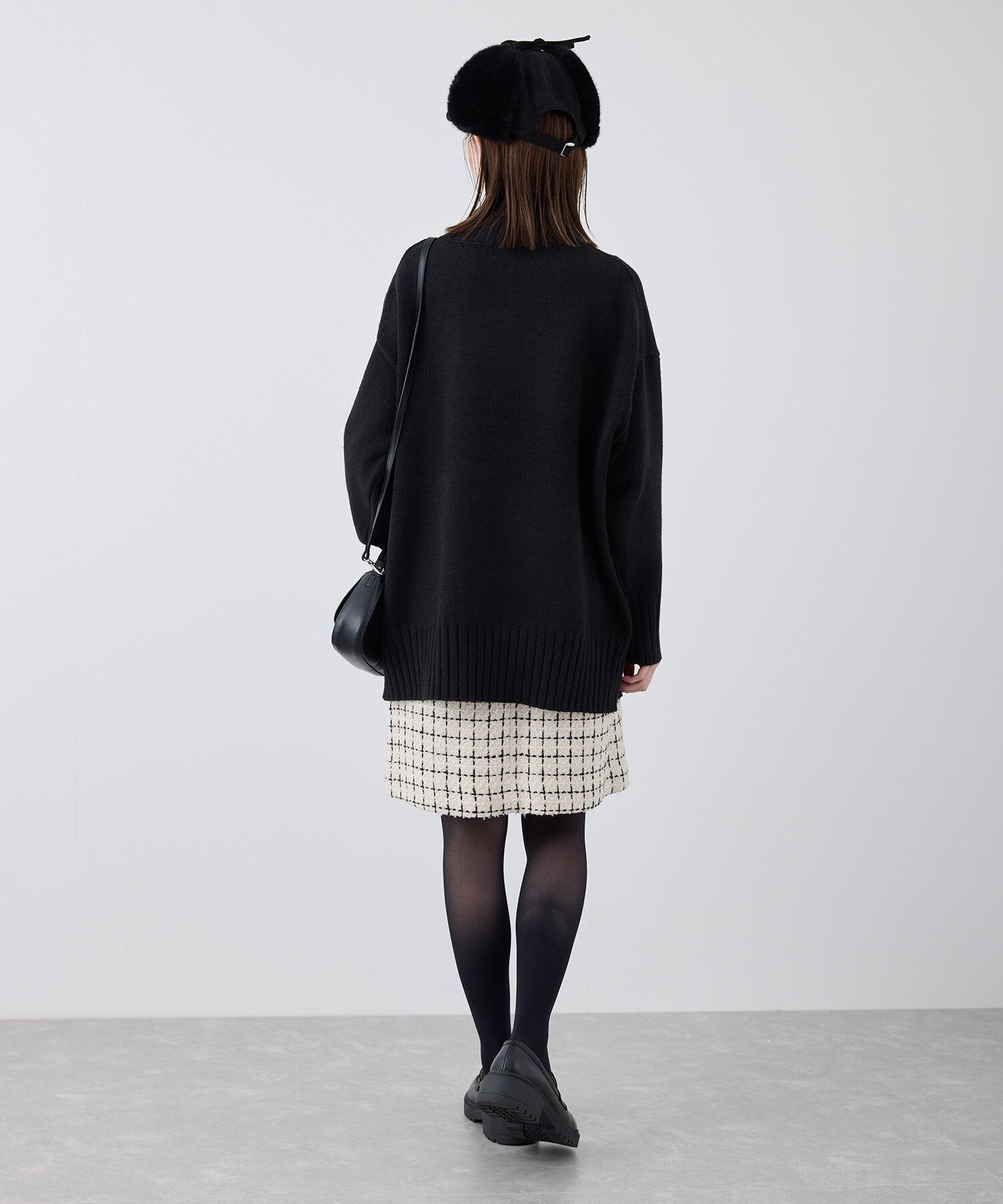 Rope&rsquo;Picnic「ツイードチェックミニスカート/セットアップ対応・リンクコーデ」|スカート|