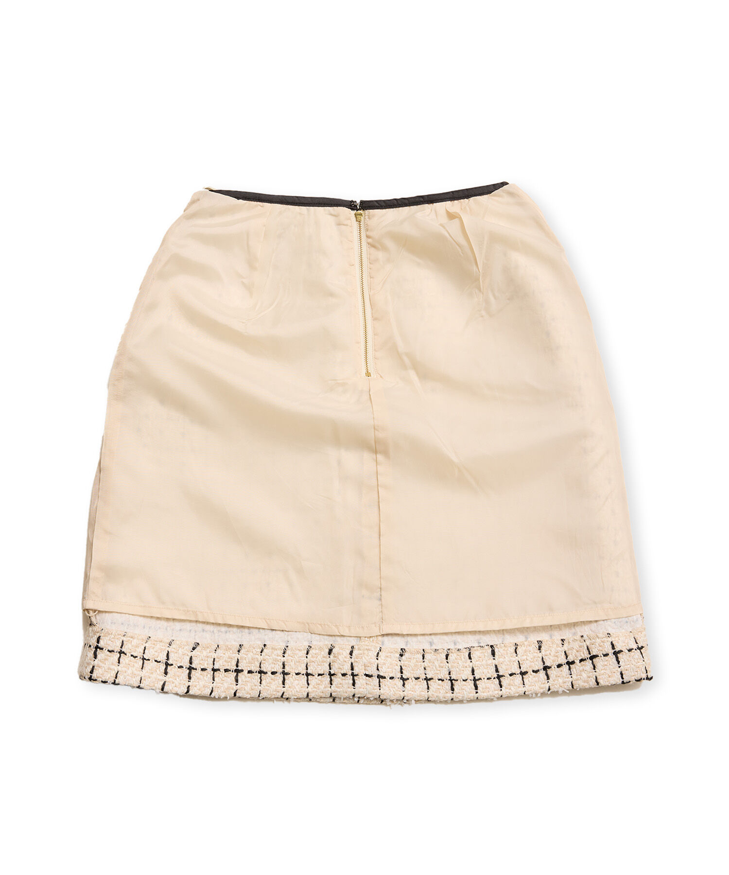 Rope&rsquo;Picnic「ツイードチェックミニスカート/セットアップ対応・リンクコーデ」|スカート|