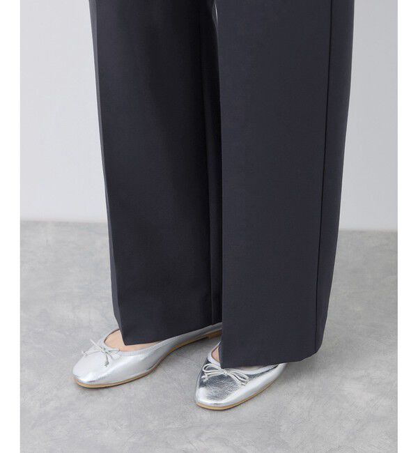 Rope&rsquo;Picnic「【花粉ガード】360&deg;ウルトラストレッチ ワイドスラックスパンツ/セットアップ対応」|チノ|