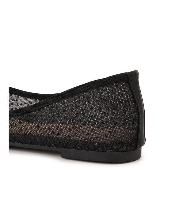 ROPE PICNIC PASSAGE「【AIRina/エアリーナ】軽くてやわらかいシアーグリッターバレエシューズ」|バレエシューズ|