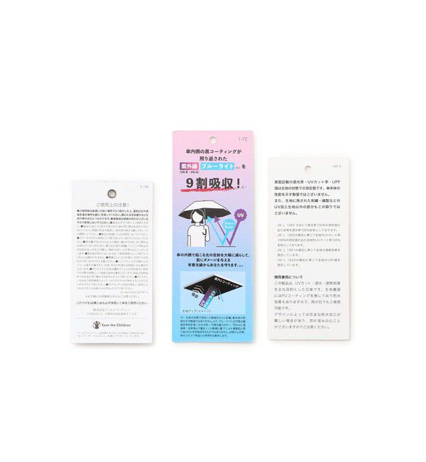 ROPE PICNIC PASSAGE「【Wpc.】【晴雨兼用・遮光】ゴールドラインマーガレット折りたたみ日傘」|傘|