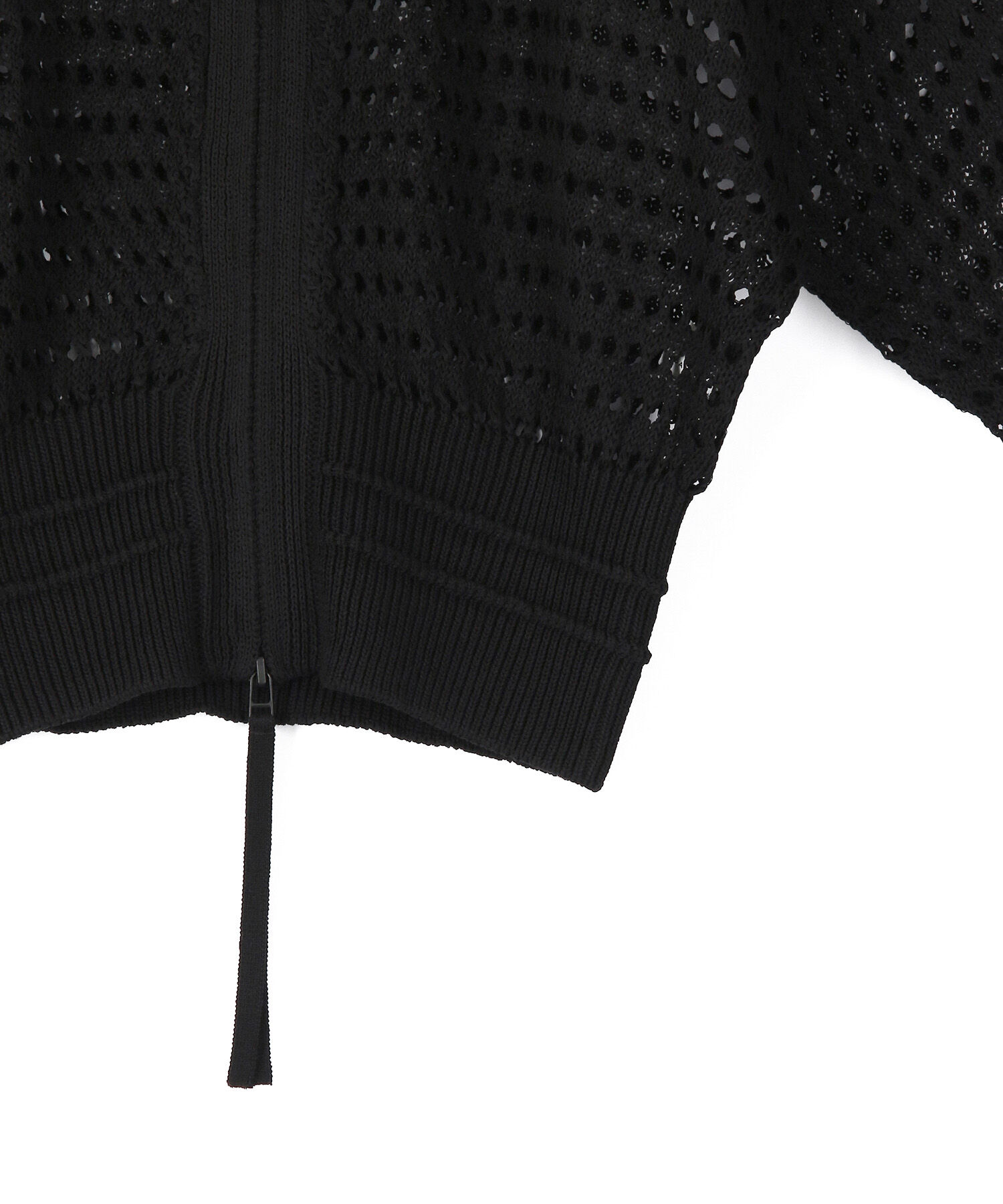 ADAM ET ROPE'「【WEB限定】メッシュニットブルゾン」|カーディガン|