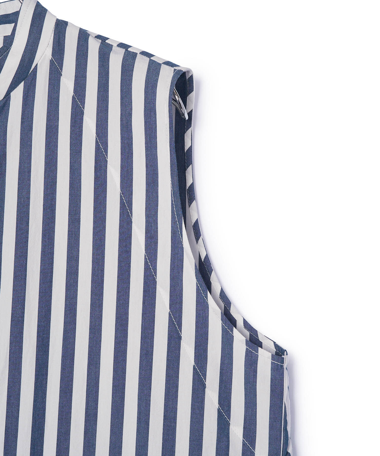 ADAM ET ROPE'「【サステナブル】シャツベスト」|シャツ・ブラウス|