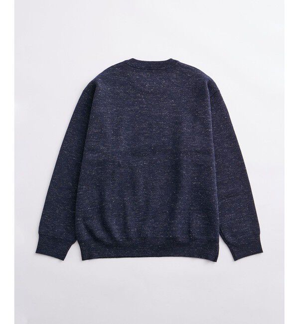 ADAM ET ROPE'「《リバーシブル》リネンミックス ニット プルオーバー / ロングシーズン着用可能 / ユニセックス」|ニット・セーター|