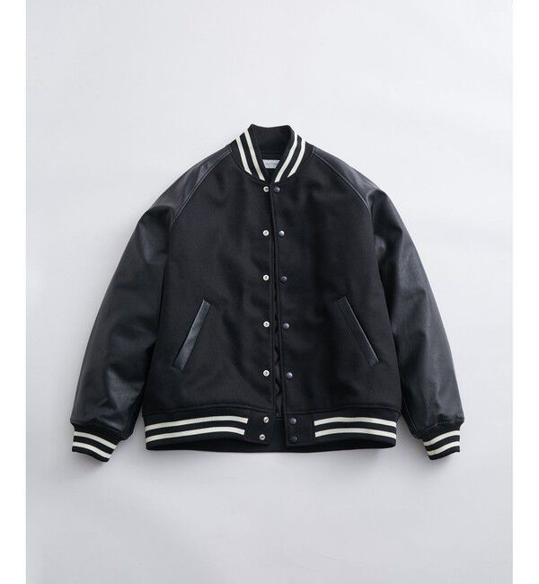 ADAM ET ROPE'「【WEB限定】ニュークラシック ルーズシルエット スタジアムジャンパー」|ブルゾン・スタジャン|