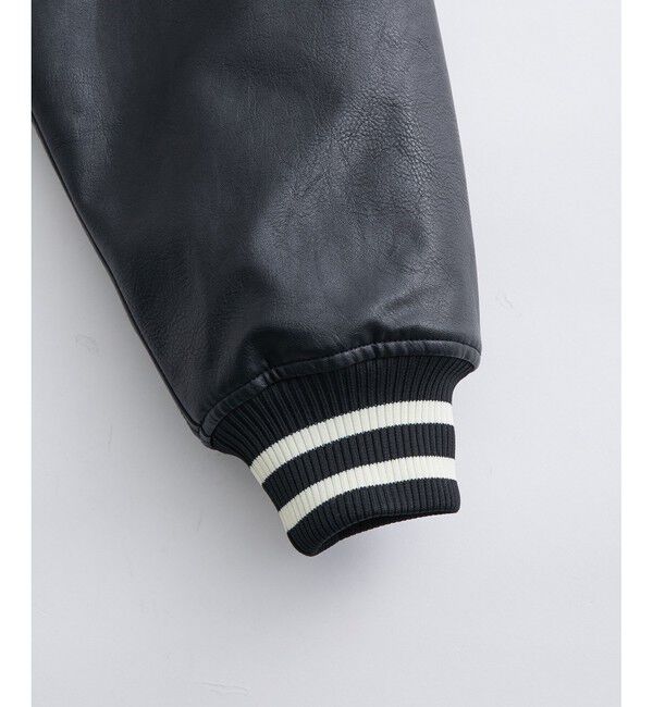 ADAM ET ROPE'「【WEB限定】ニュークラシック ルーズシルエット スタジアムジャンパー」|ブルゾン・スタジャン|