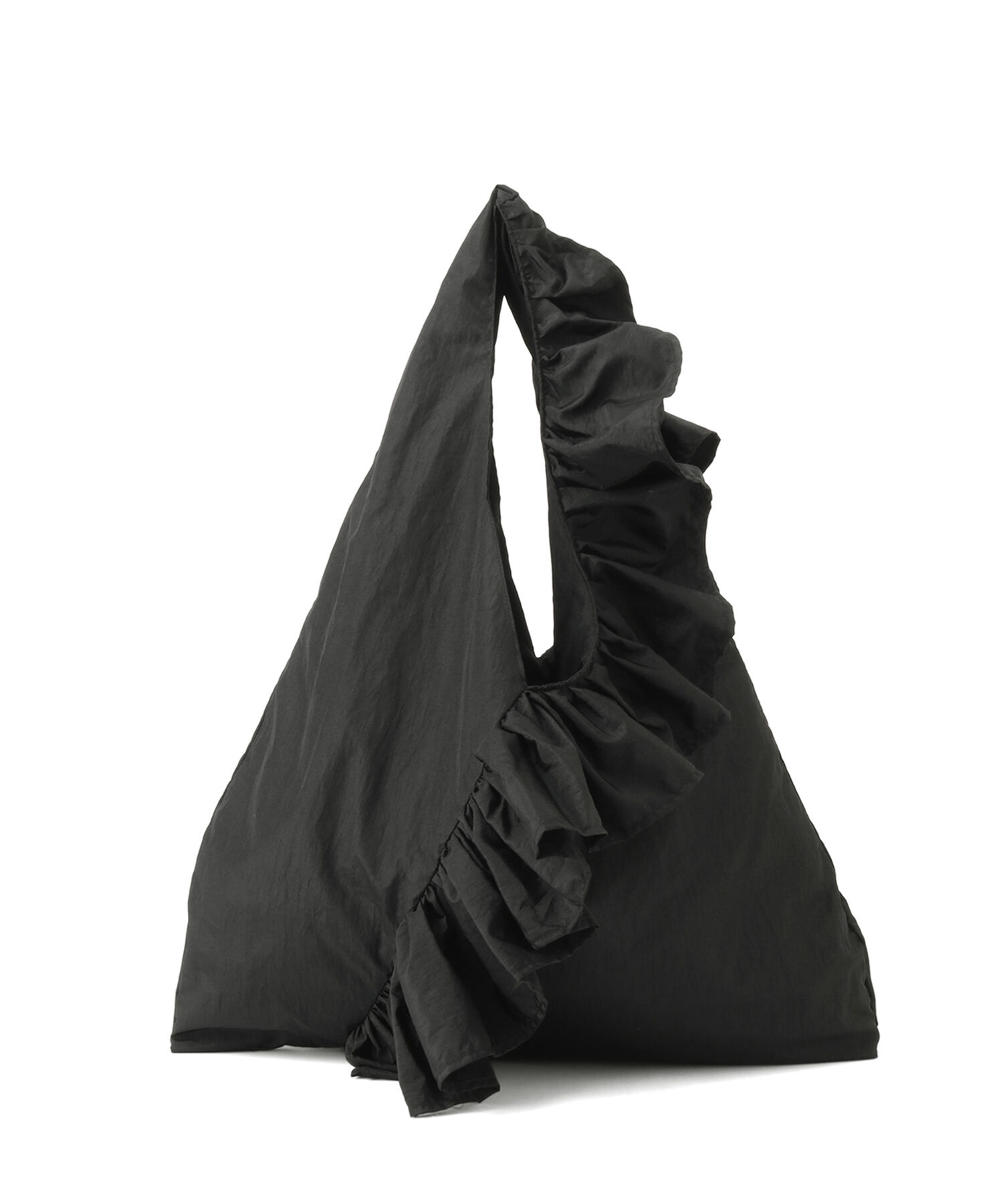 ADAM ET ROPE'「【サステナブル】ギャザーフリルバッグ」|トートバッグ|