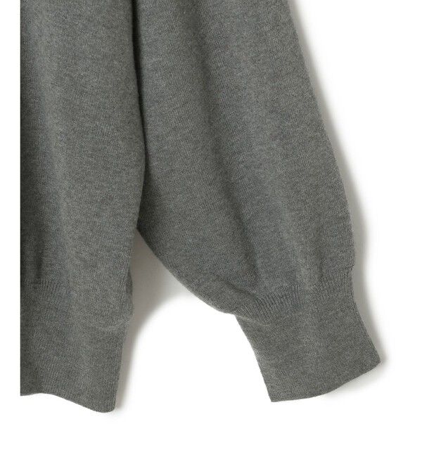 ADAM ET ROPE'「【WEB限定・サステナブル】ポロニットドットスカートコンビワンピース」|ワンピース|