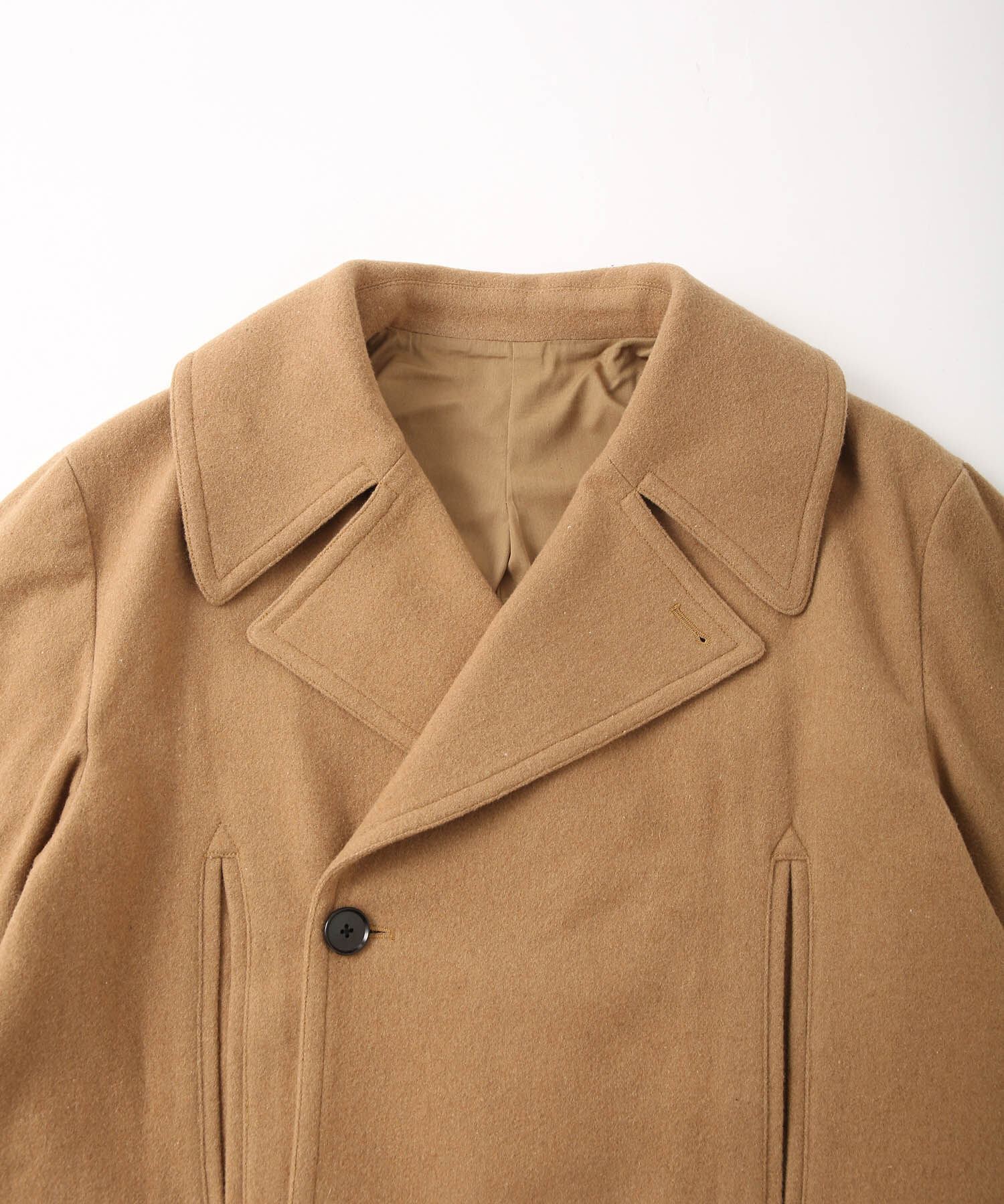 ADAM ET ROPE'「ライトメルトン ピーコート ブルゾン」|ピーコート|