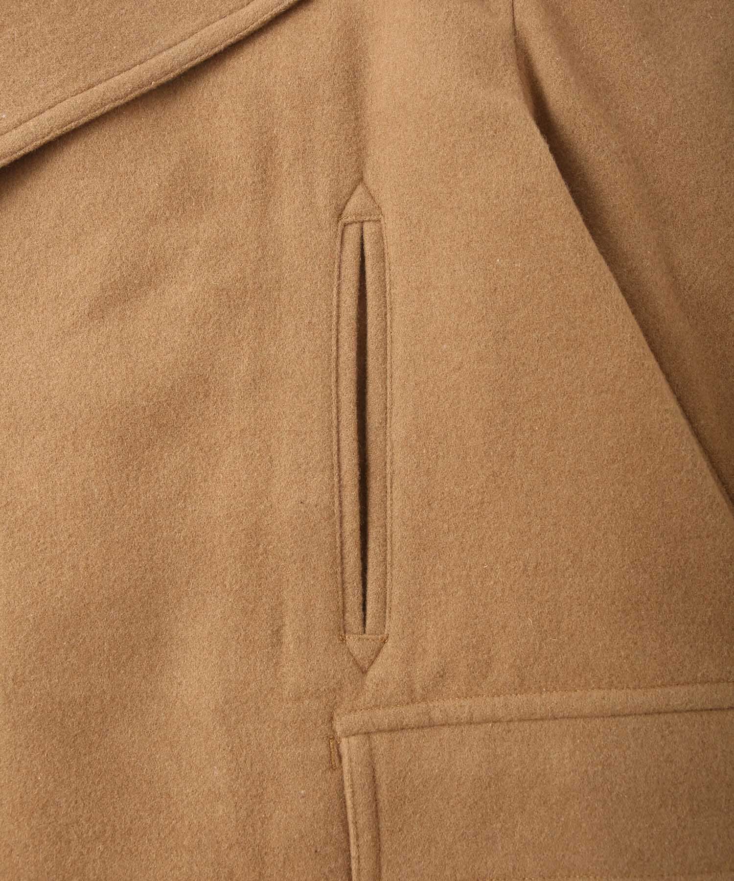 ADAM ET ROPE'「ライトメルトン ピーコート ブルゾン」|ピーコート|