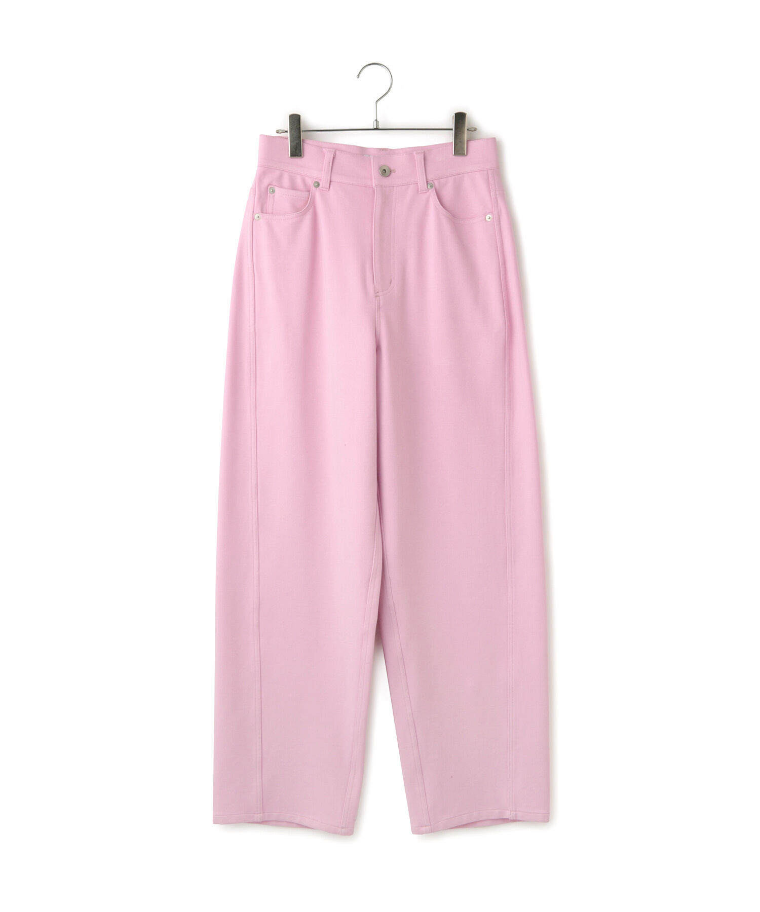 ADAM ET ROPE'「ハイストレッチカルゼパンツ」|チノ|