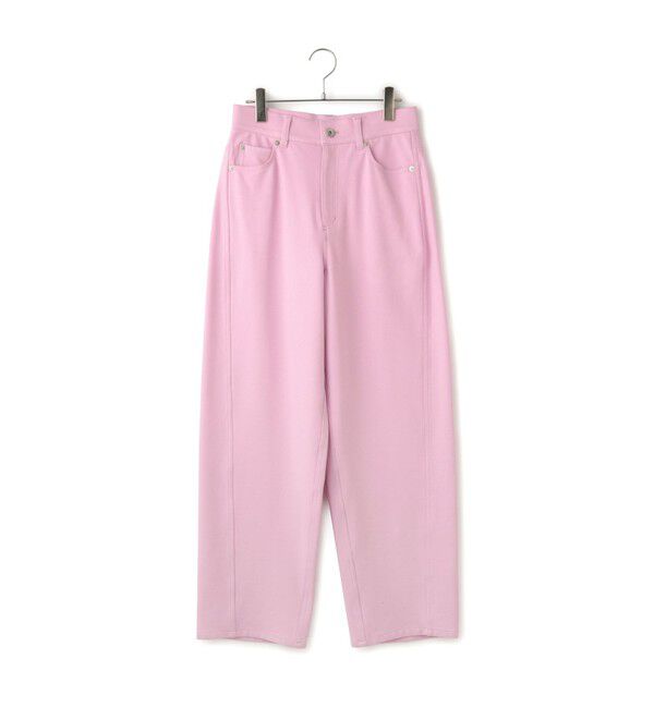 ADAM ET ROPE'「ハイストレッチカルゼパンツ」|チノ|