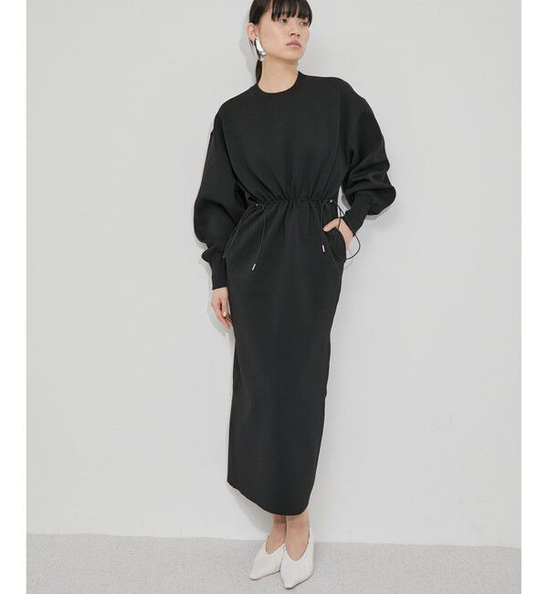 ADAM ET ROPE'「【サステナブル】・【新色追加】フォルムニットワンピース」|ワンピース|