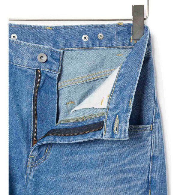 ADAM ET ROPE'「【サステナブル】ルーズフィットアジャストデニム」|デニム|