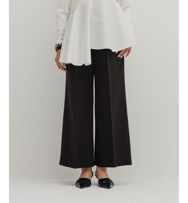 ADAM ET ROPE'「【WEB限定】・【撥水】骨格別スラックス ナチュラル」|スラックス|