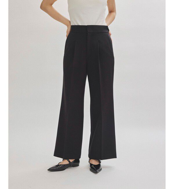 ADAM ET ROPE'「【WEB限定】・【撥水】骨格別スラックス ナチュラル」|スラックス|