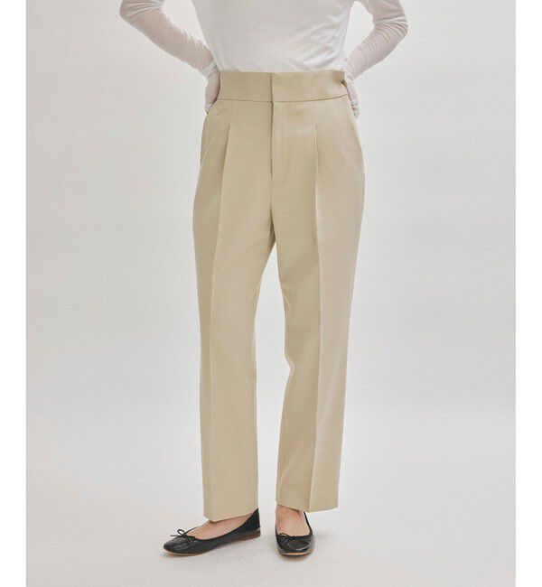 ADAM ET ROPE'「【WEB限定】・【撥水】骨格別スラックス ウェーブ」|スラックス|