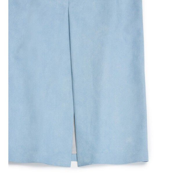 ADAM ET ROPE'「シンセティックスエードペンシルマキシスカート」|スカート|