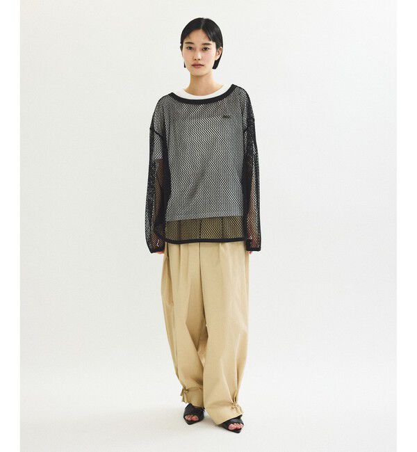 ADAM ET ROPE'「メッシュロンT」|Tシャツ・カットソー|