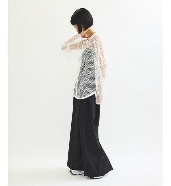 ADAM ET ROPE'「メッシュロンT」|Tシャツ・カットソー|