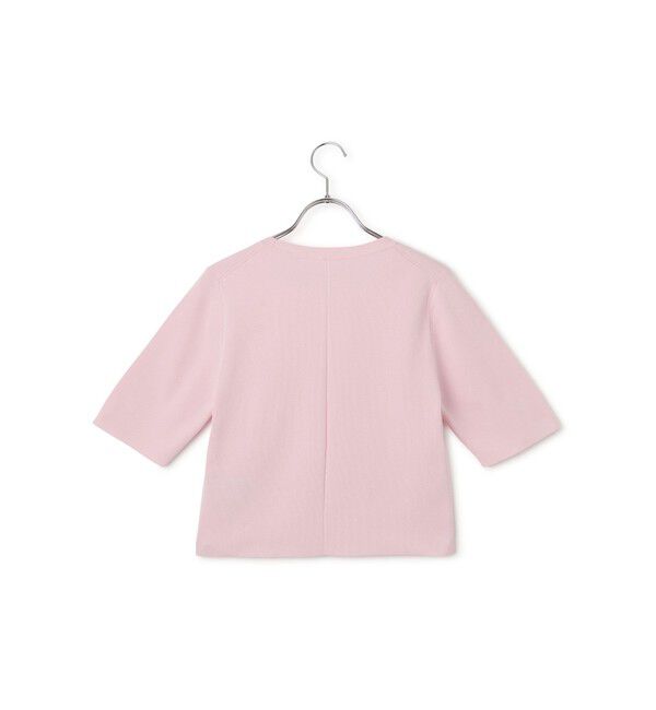 ADAM ET ROPE'「【サステナブル】クールタッチニットTシャツ」|Tシャツ・カットソー|