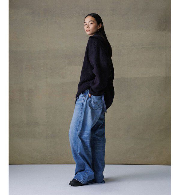 ADAM ET ROPE'「《別注》【Wrangler/ラングラー】WIDE FLARE JEAN / UNISEX」|デニム|