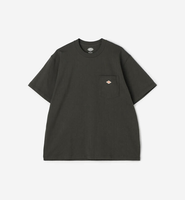 DANTON「DANTON | ポケットTシャツ SOLID MEN」|Tシャツ・カットソー|DKGREY